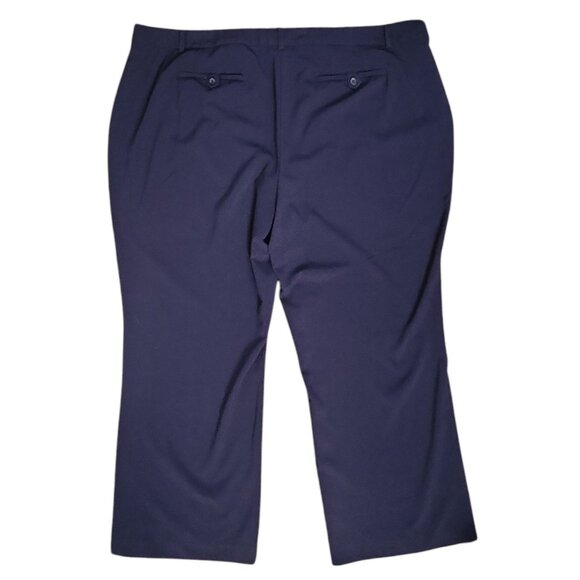 Lane Bryant Pants Womens Plus Size 28 Solid All Blue The Houston Comfort Waist - Picture 5 of 5